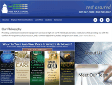 Tablet Screenshot of bellrockcapital.com